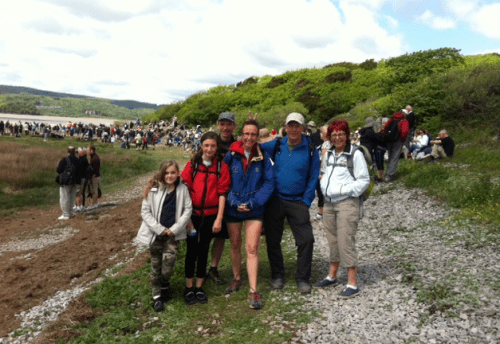 lunch at Blackstone Point