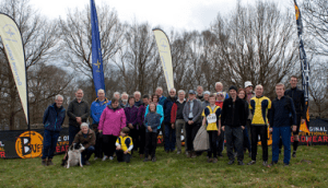 Just some of the 96 DVO members who helped on the day and before